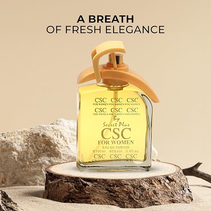 CSC Women Perfume Natual Body Spray Eau De Parfum–Sophisticated And Versatile Fragrance For Modern Elegance 100ML