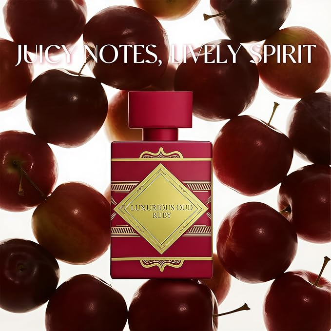 LA BELLA, Perfume for Women, Long Lasting EDP, Feminine Scent, Delicate Fragrances for Women, Day to Night Wear, 3.4 Fl Oz (Luxurious Oud Ruby)