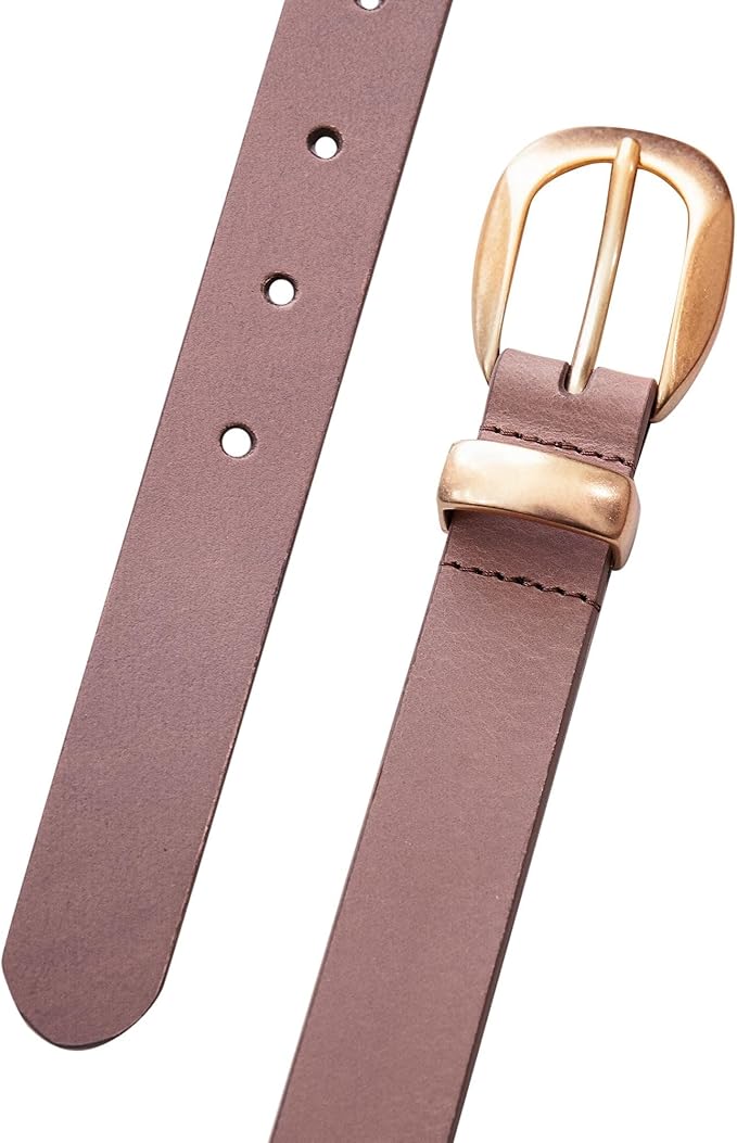 Lucky Brand Women's Fashion Leather Belt | Stylish | Trend | Classic | Modern | Jean | Pant | Skirt | Dress