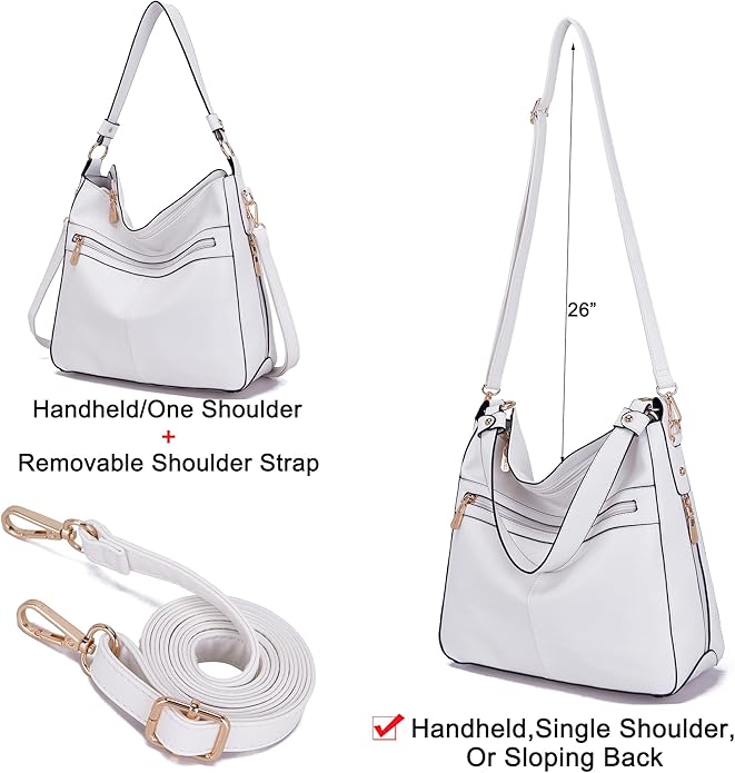 Women Large Crossbody Bags Ladies Satchel Shoulder Handbags Purse and Wallet Set for Women Totes Hobo Purses