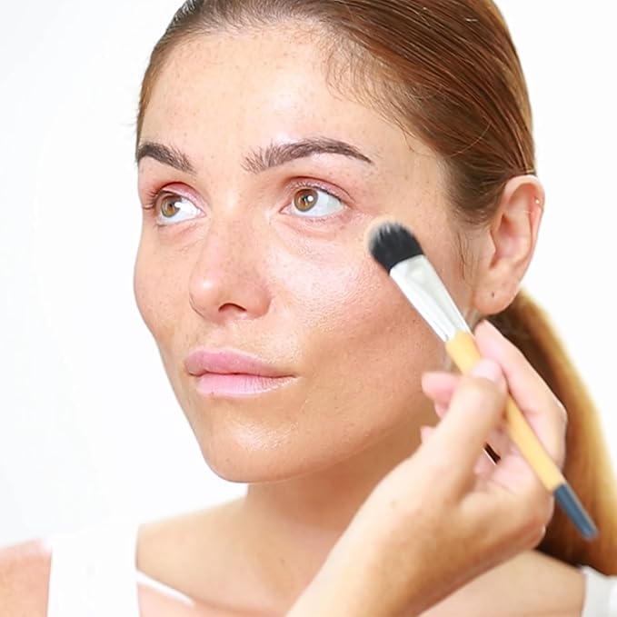 Magnifaik On The Ball! - Concealer with Natural Ingredient - Under Eye Concealer Hides Redness and Imperfections - Vegan Make Up - 15BR - 0.21 oz