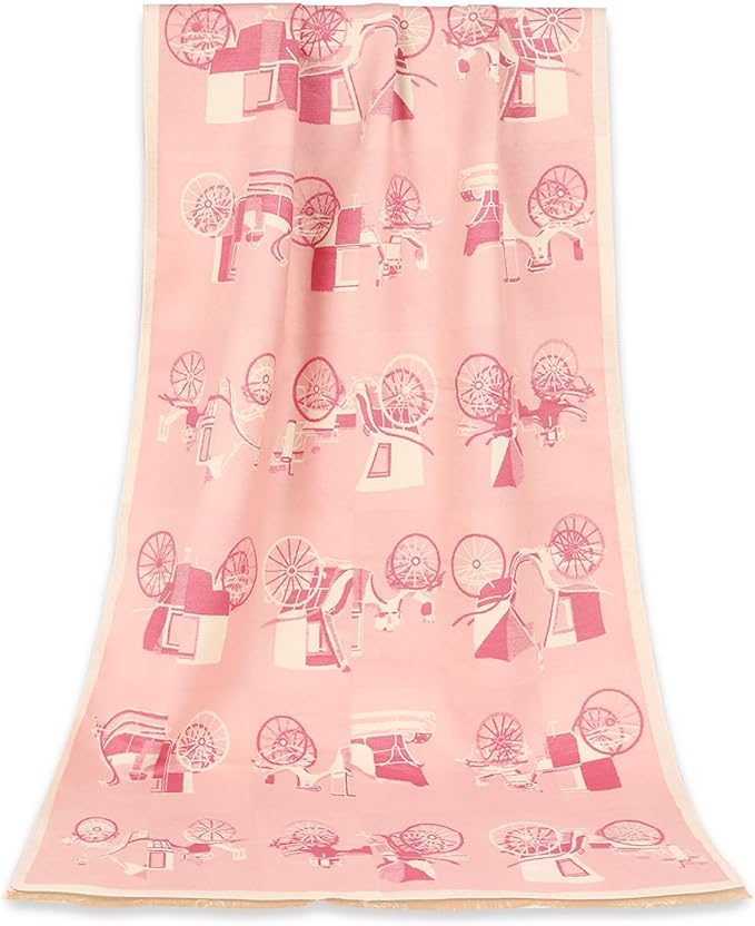 EXTREE Scarfs for Women Pashmina Silky Shawl Wrap for Evening Dressing Blanket Open Front Poncho Cape