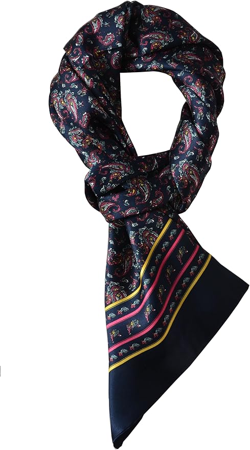 63 inches Man's 100 Pure silk scarf wrap Accessory gift