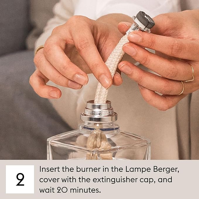 MAISON BERGER Fresh Eucalyptus Lampe Berger Refill, 500 ml (16.9 fl oz), 2-in-1 Catalytic System, Neutralizes Odors and Diffuses Fragrance, Citrus, Green Notes, Lavender, Eucalyptus, Made in France