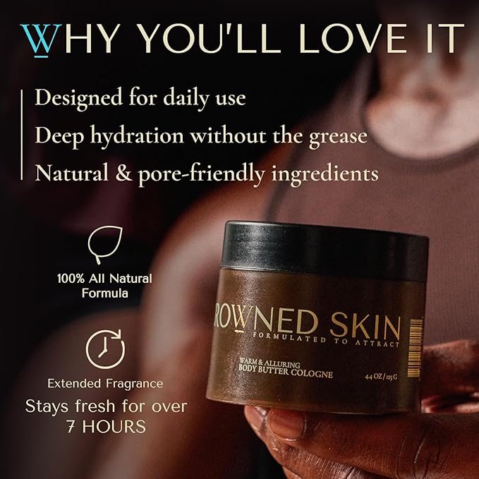 Crowned Skin King, Reign, and Monarch Body Butter Cologne Bundle | New Moisturizing Formula | Skin Care Set with Warm, Nautical, & Spicy Scents | Natural Shea & Mango Butters | All-Day Fragrance
