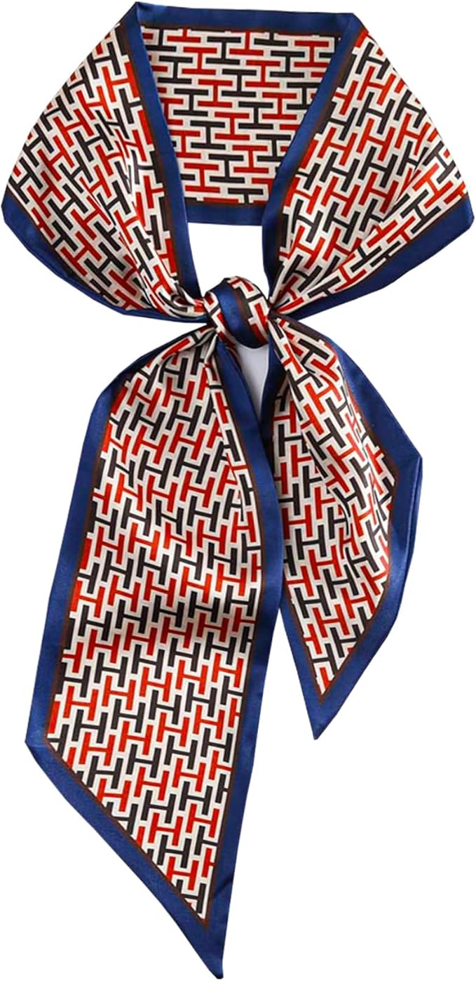 Purse Scarf For Handbags Head Scarves For Women's Hair Bags Scarfs Long Skinny Scarves Fashion Silky