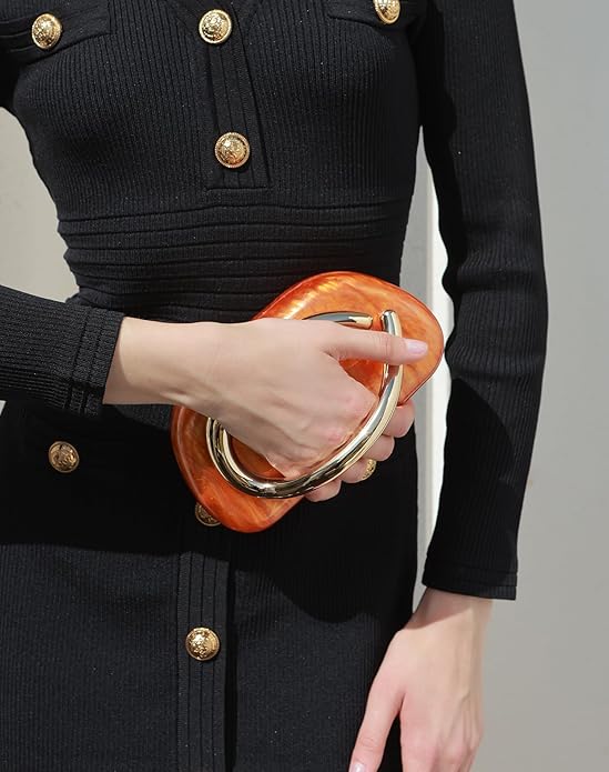 Clutch Purses for Women Evening Handbags for Wedding Party Crossbody Shoulder Bag Trendy