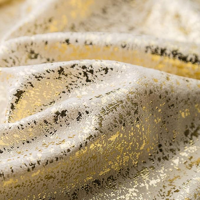 Xinrjojo Gift, Super Soft Sparkling Decorative Solid Color Cushion Cover Handmade Pillowcase with Hidden Zipper, 22''x22'', 2 Pack (Bronzing- Champagne)