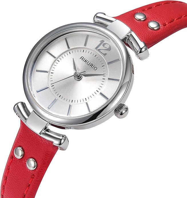 Women's Leather Strap Watch, Womens Watch Wristwatch for Women