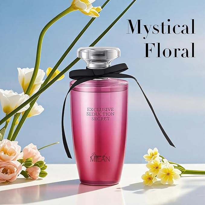 EXCLUSIVE SEDUCTION, Women Perfume, Long Lasting EDP, Sweet and Alluring, Romantic Fragrance for Evening and Special Occasions, 3.4 Fl Oz