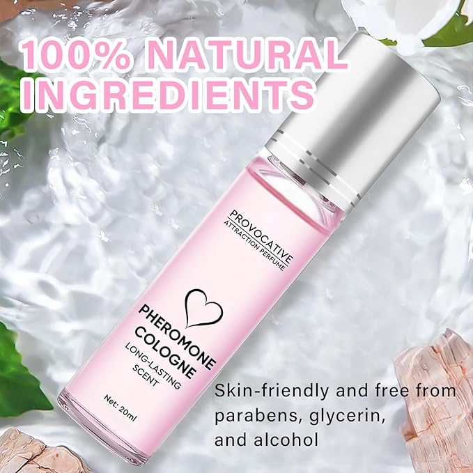 Richie House Pheromone Perfume for Women, Long-Lasting Roll-on Perfume for Women, Enhanced Scents Pheromone Cologne for Confident-Unleash Your Charm and Stay Confident, 20ml