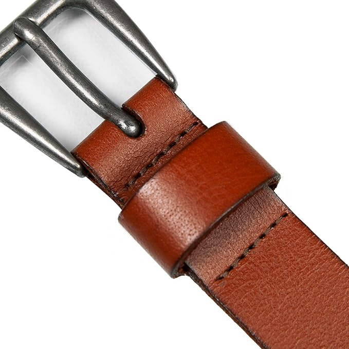 Lucky Brand Women's Western-Inspired Leather Belt | Classic | American Heritage | Casual | Vintage | Cowboy