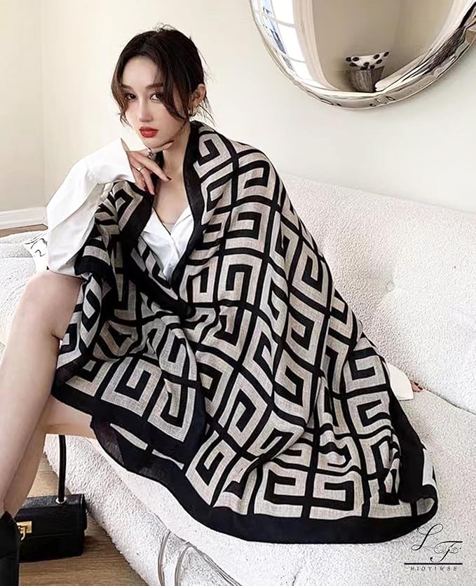 Shawl Scarf For Women Lightweight Scarves Floral Pattern Formal Evening Dressesformal Shawl Summer Wraps