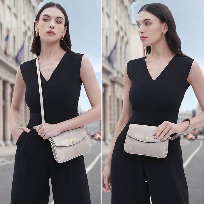 Peacocktion Small Crossbody Bags for Women Travel Wristlet Wallets Trendy Small Vegan Leather Cell Phone Purse Handbag