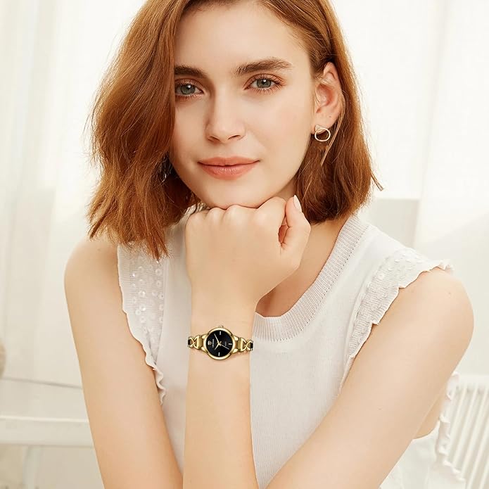 NN BEN NEVIS Gold Watches for Women Elegant Classic Minimalist Watch with Fashion Bracelet Luxury Birthday Gifts