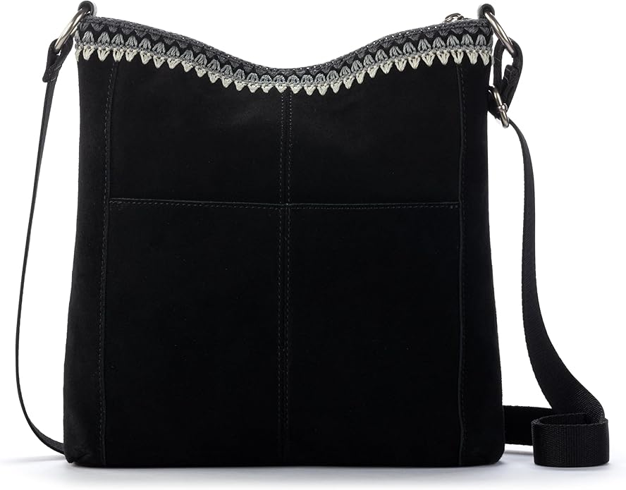 The Sak Lucia Crossbody Bag in Leather, Convertible Purse with Adjustable Strap