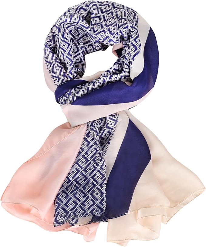 EXTREE Scarfs for Women Pashmina Silky Shawl Wrap for Evening Dressing Blanket Open Front Poncho Cape