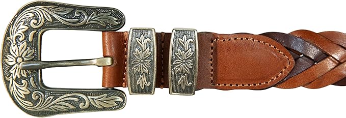Lucky Brand Women's Western-Inspired Leather Belt | Classic | American Heritage | Casual | Vintage | Cowboy