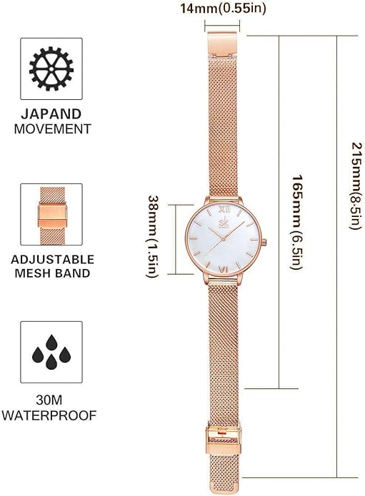 SHENGKE Simplicity Creative Women Watch Genuine Leather Elegant Women Watches Ladies Business Wristwatch