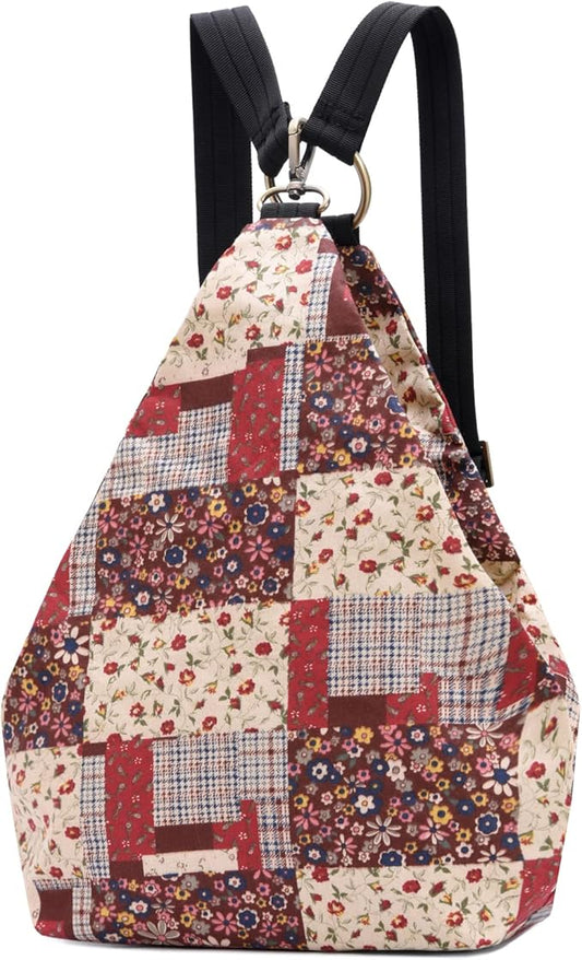 Black Butterfly Premium Backpack for Women, Bohemia Style Fashion Casual Daypack Backpack, Small Backpack Purse (26-red)