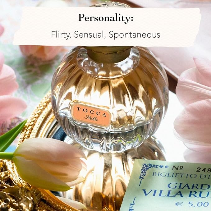 Tocca Stella Perfume for Women, 1.7oz (50 ml) - Fresh Floral, Blood Orange, Freesia, & Spicy Lily Fragrance