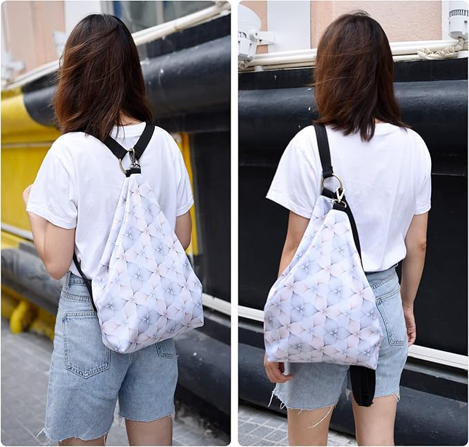 Black Butterfly Premium Backpack for Women, Bohemia Style Fashion Casual Daypack Backpack, Small Backpack Purse (39-white)