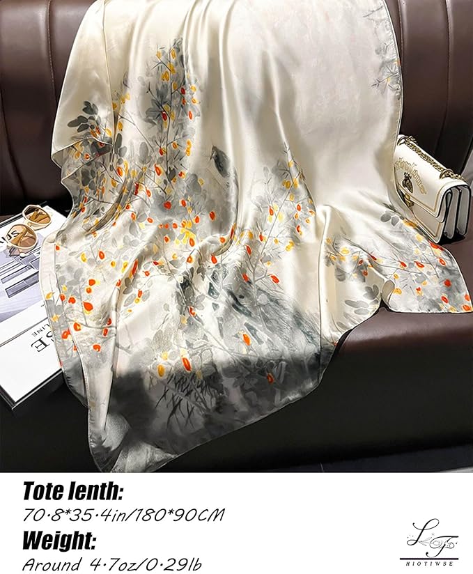 Shawl Scarf For Women Lightweight Scarves Floral Pattern Formal Evening Dressesformal Shawl Summer Wraps