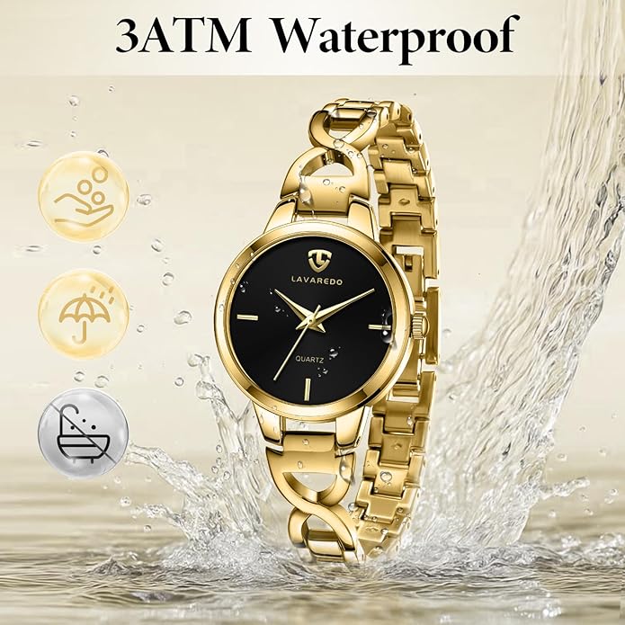 NN BEN NEVIS Gold Watches for Women Elegant Classic Minimalist Watch with Fashion Bracelet Luxury Birthday Gifts