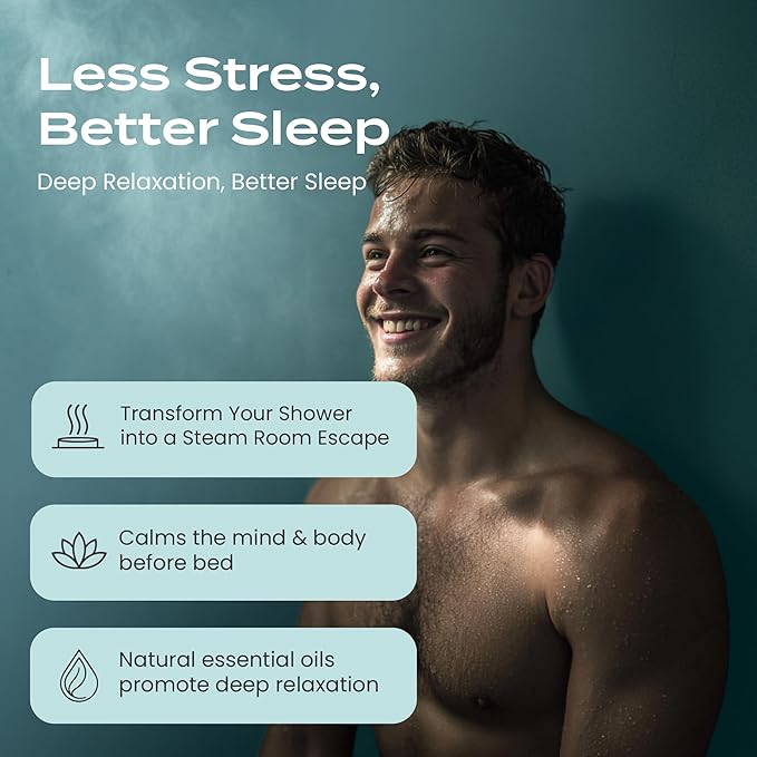 Body Restore Shower Steamers Aromatherapy 15 Pack – Valentines Day Gifts for Her and Him, Birthday Gifts for Women and Men, Relaxation, Stress Relief, Self Care – Eucalyptus