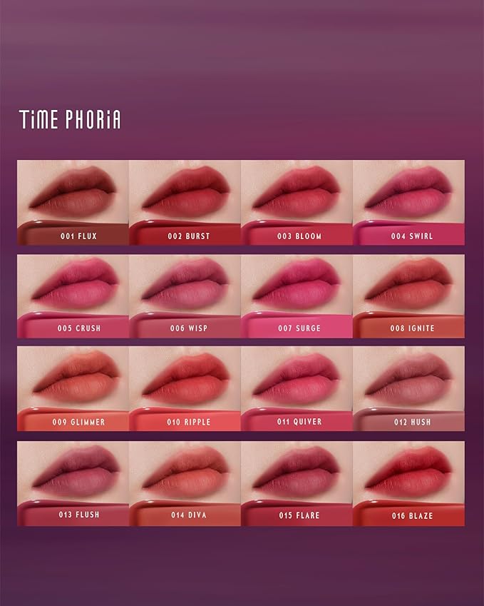 Altera Blurring Lip Tint 005 Crush, True Pink Glossy to Soft Matte Finish, Blur Lip Lines, Weightless No-Sticky Airy Velvet Texture, Vibrant Hydrating Long-Lasting Lip Makeup