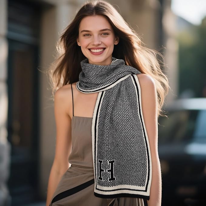 EXTREE Scarfs for Women Pashmina Silky Shawl Wrap for Evening Dressing Blanket Open Front Poncho Cape