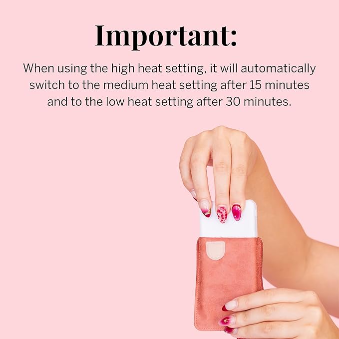 Pixie Period Heating Pad for Cramps - Thinnest Wearable Heating Pad for Feminine Care - Unnoticeable Under Clothes - Best Portable Pain Relief Heat Belt On The Market - Hours of Menstrual Pain Relief