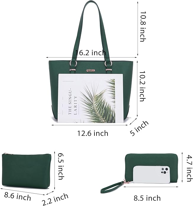 Purses And Wallets Set For Women Work Tote Satchel Handbags Shoulder Bag Top Handle Totes Purse With Matching Wallet