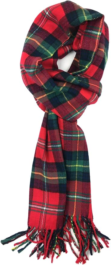 Plum Feathers Super Soft Luxurious Cashmere Feel unisex for Men and Women Winter Scarf