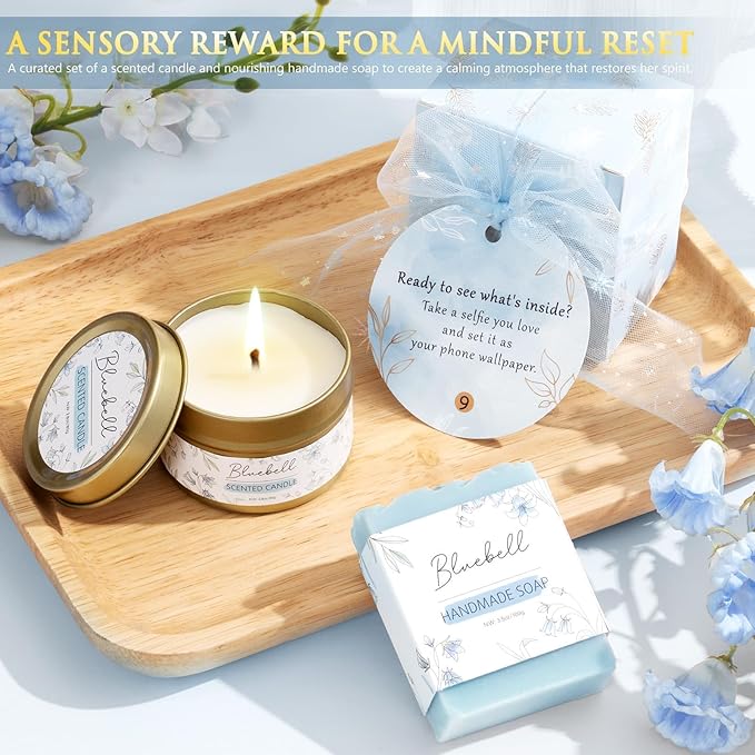 Valentines Gifts for Women & Teenage Girls, 10 Day Self Love Challenge to Unlock 10 Wrapped Spa Gift Baskets, Tween Teen Girl Trendy Stuff Bath Shower Sets Self Care Birthday Gifts Stocking Stuffers