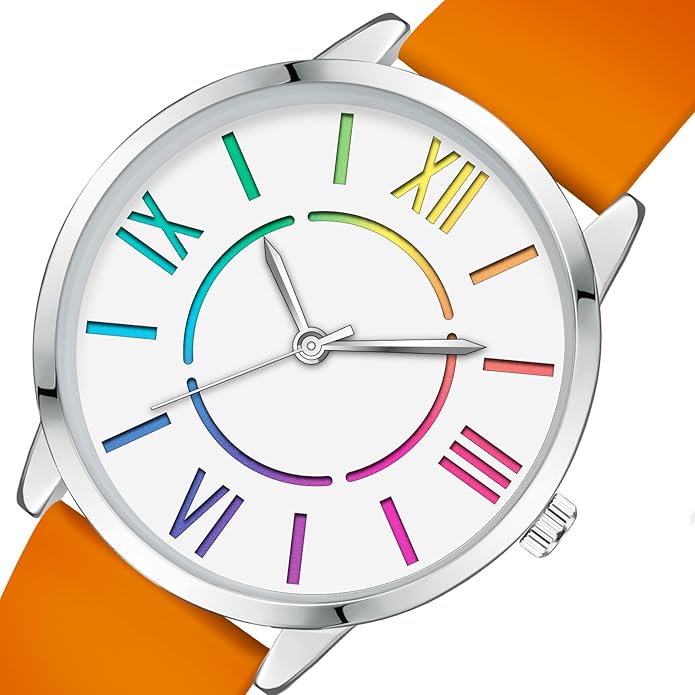 Bisley Women Watch Colorful Dial Easy to Read Waterproof Watch