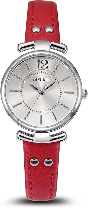Women's Leather Strap Watch, Womens Watch Wristwatch for Women