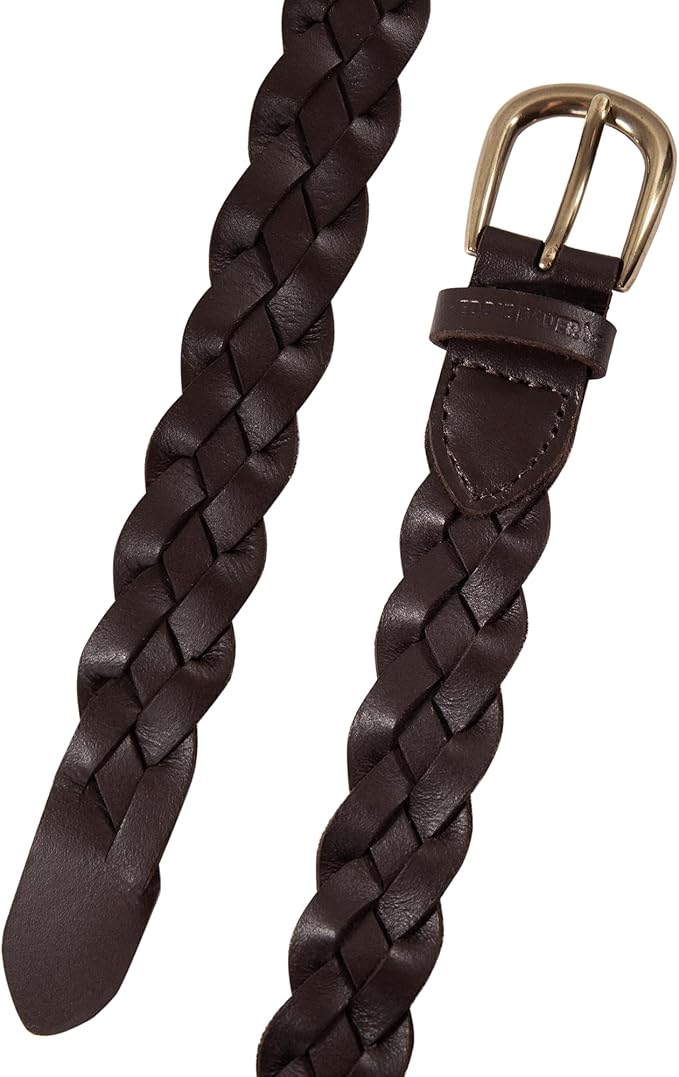 Eddie Bauer Women's Casual Leather Belts with Durable Metal Buckle