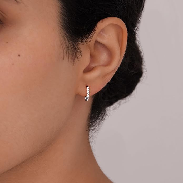 Gold Plated Statement Chunky Dangle Stud Earrings for Women, Gold Plated Hoop Knot Claw Earrings Tarnish Free Jewelry for Women Gifts