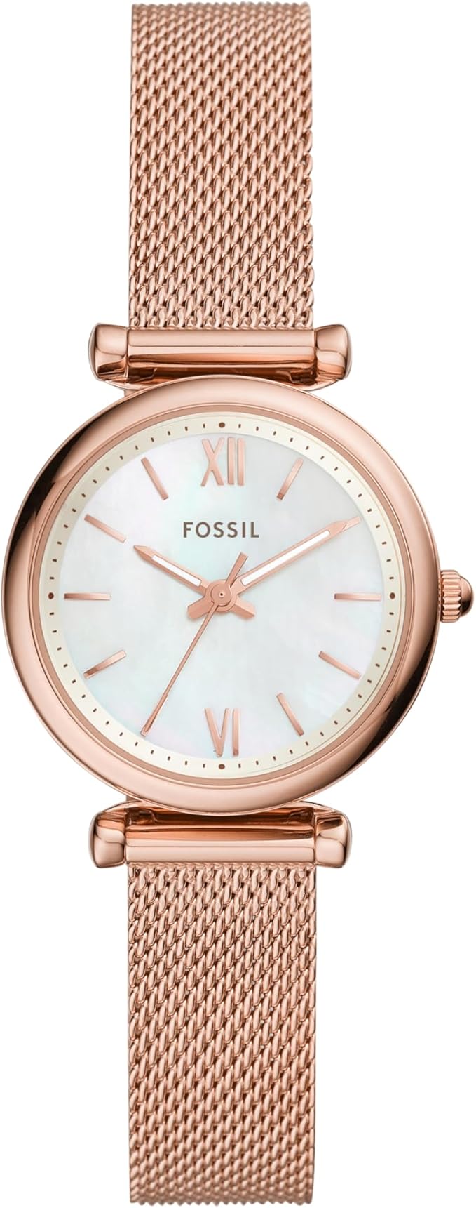 Fossil Women's Carlie Quartz Stainless Steel Three-Hand Watch