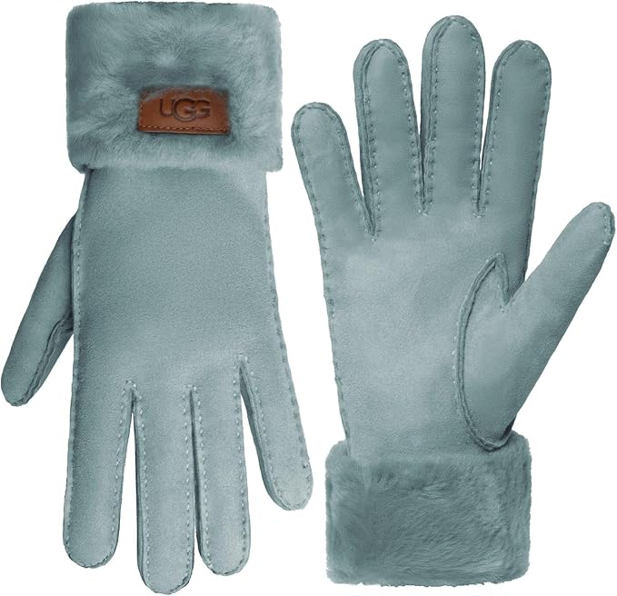 UGG womens Turn Cuff Water Resistant Sheepskin Gloves