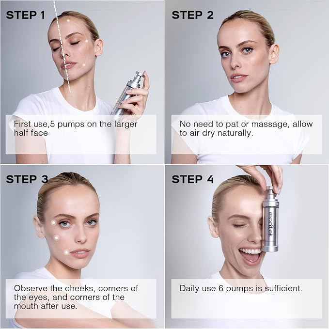 Instant Face Lift & Firming Hydrating Spray – Sculpt, Hydrate, and Smooth Fine Lines (1.01 fl oz + 1.01 fl oz Refill)