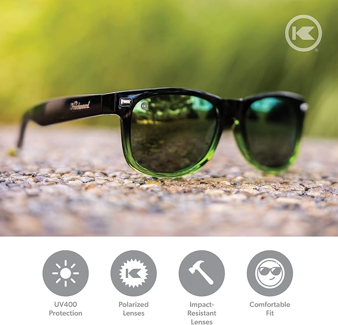 Knockaround Fort Knocks Polarized Sunglasses for Men & Women - UV400 Protection