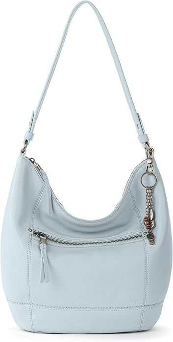 The Sak Sequoia Hobo Bag - Premium Large Leather Women's Handbag for Everyday & Travel - Durable Purse With Zipper Pocket