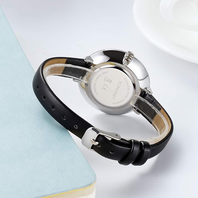 Women's Watches Leather Band Luxury Quartz Watches Waterproof Fashion Creative Wristwatch for Women Ladies