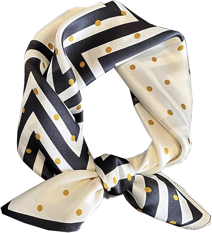 Neck Scarf For Womens Silky Head Scarves Hair Bandanas Square Scarf Fashion Accessories lightweight