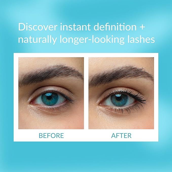 Talika Lipocils Mascara - Eyelash Growth Formula Mascara - 2-in-1 Makeup & Eyelash Care Solution - Black