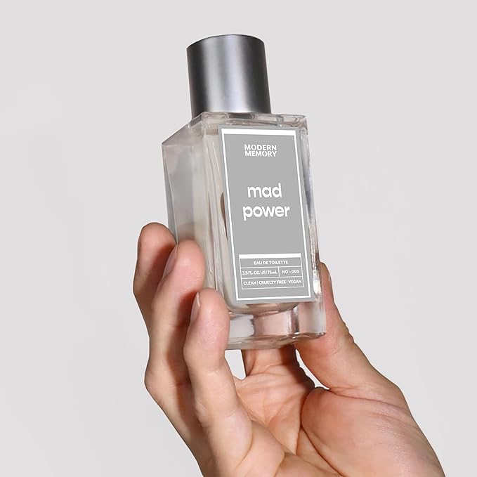Modern Memory Mad Power Eau de Toilette for Men, 2.5 fl oz - Notes of Lemon, Black Pepper & Patchouli