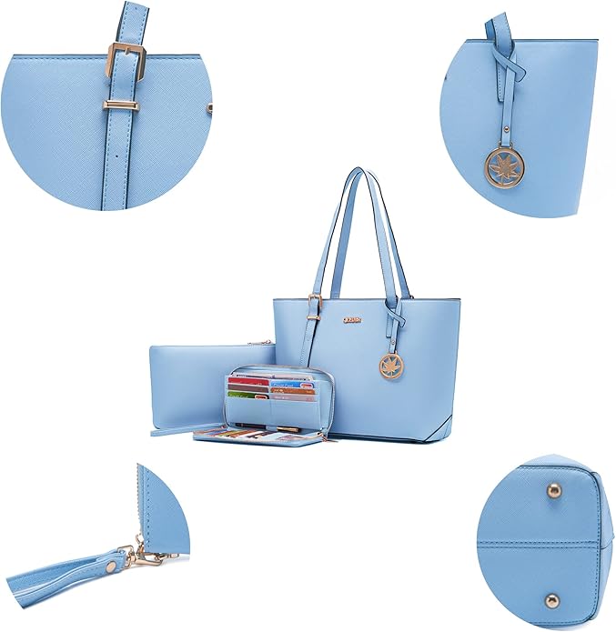 Purses And Wallets Set For Women Work Tote Satchel Handbags Shoulder Bag Top Handle Totes Purse With Matching Wallet