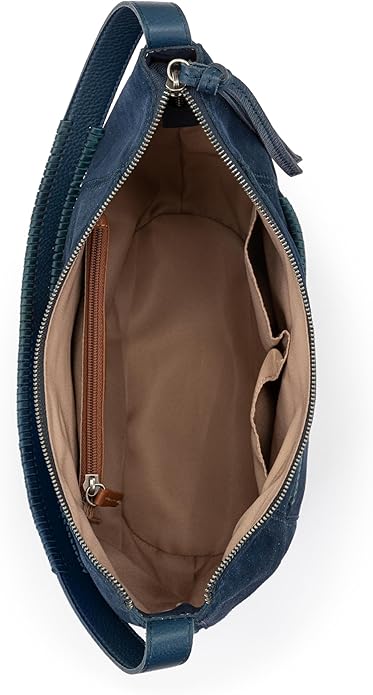 The Sak Sequoia Hobo Bag - Premium Large Leather Women's Handbag for Everyday & Travel - Durable Purse With Zipper Pocket